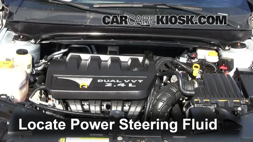 2012 Chrysler 200 LX 2.4L 4 Cyl. Sedan (4 Door) Power Steering Fluid